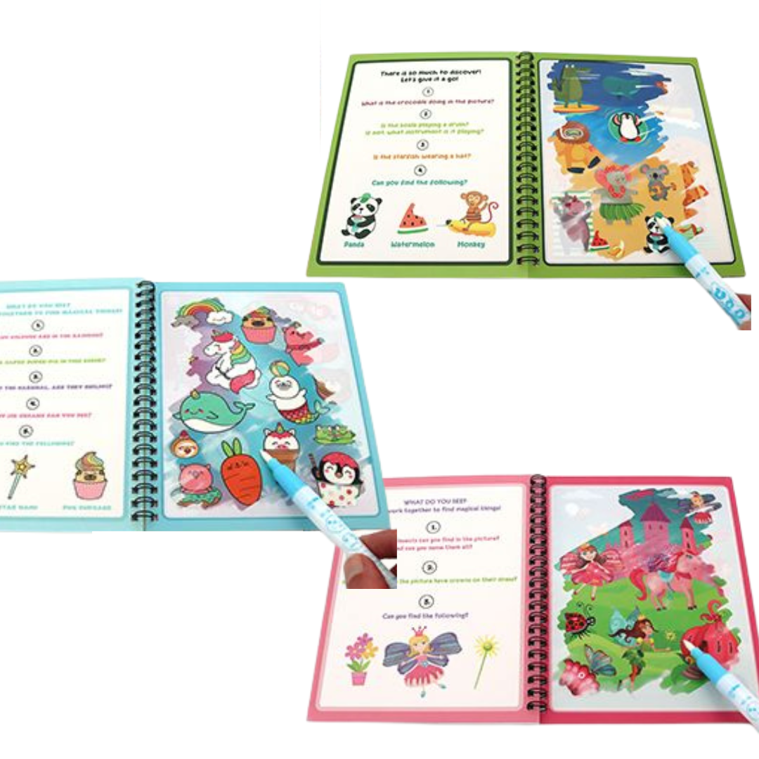 Magic Water Book Activity