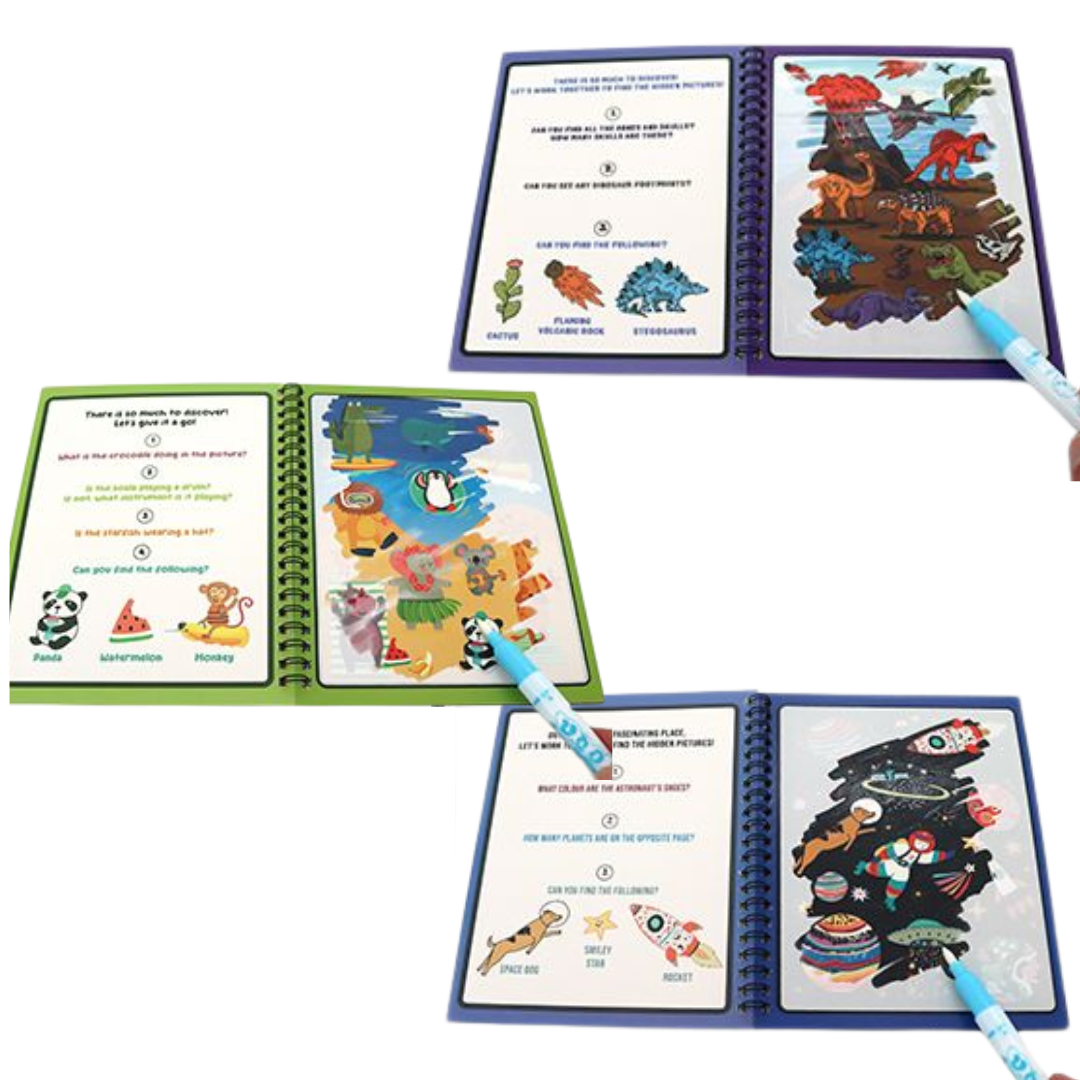 Magic Water Book Activity