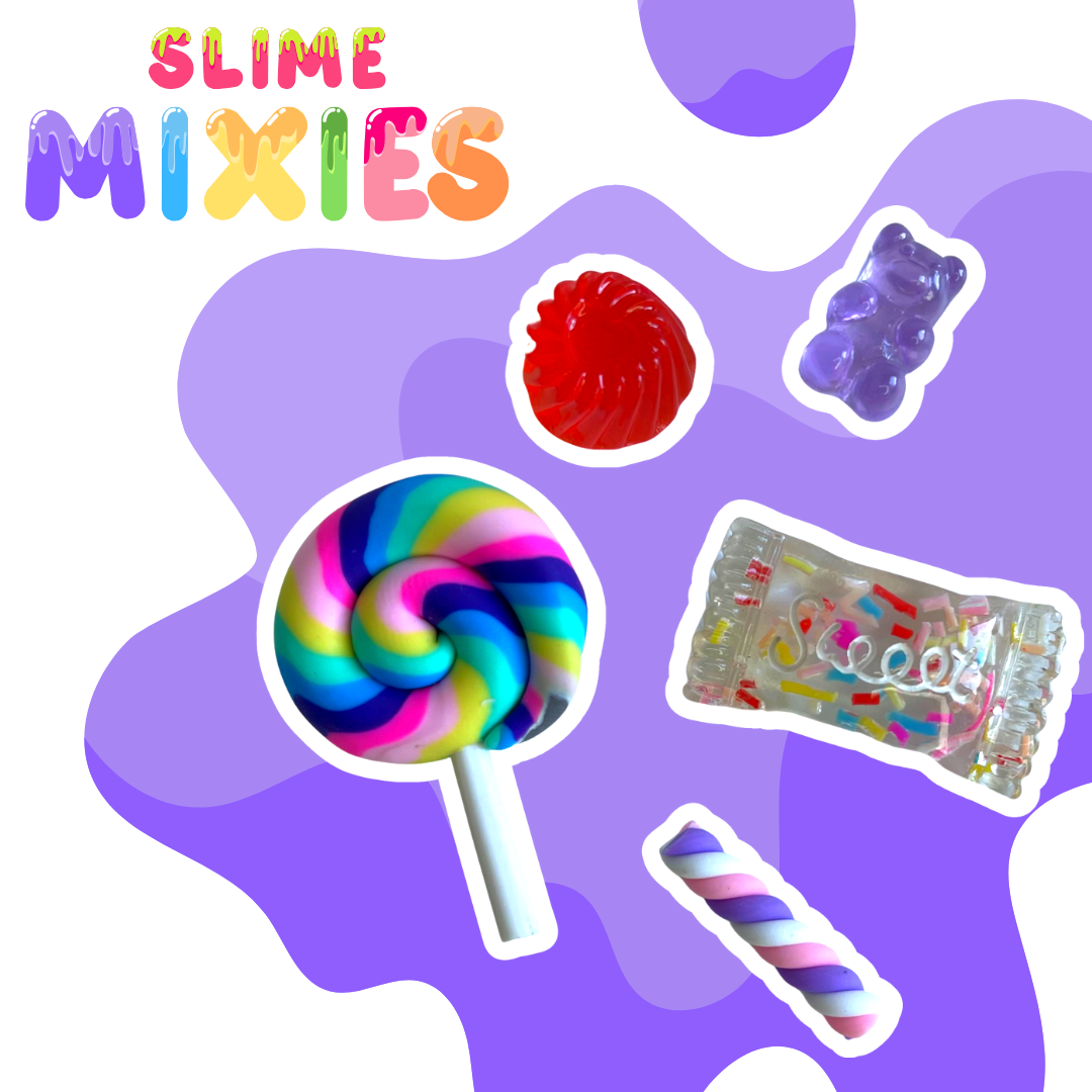 Slime Mixies - 5 Resin Lollies