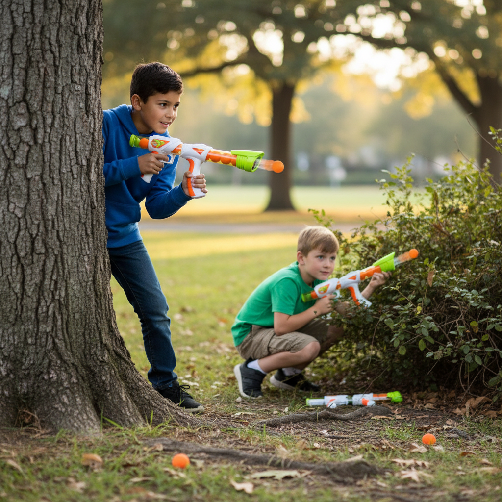 Ballist-X Power Pop Blaster 12 Foam Balls REFILL