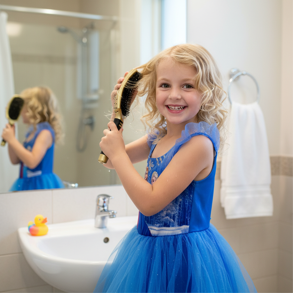 Sensory Hairbrush Gold