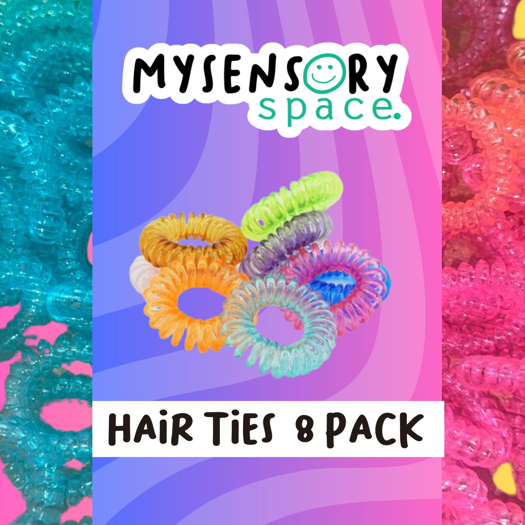Spiral Spring Hair Ties | 6 Pack