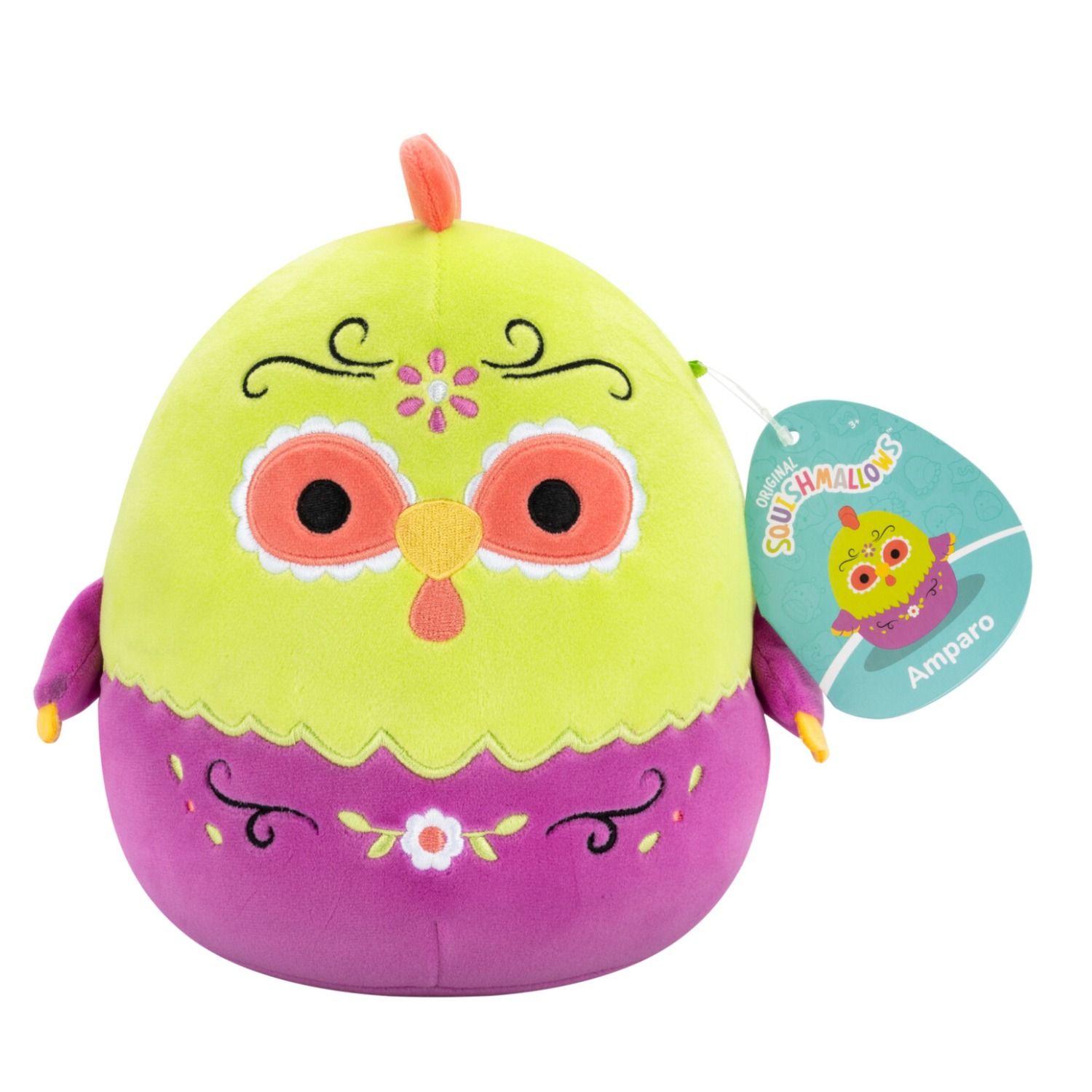 Squishmallows 20cm - Day of the Dead Halloween Amparo the Chicken