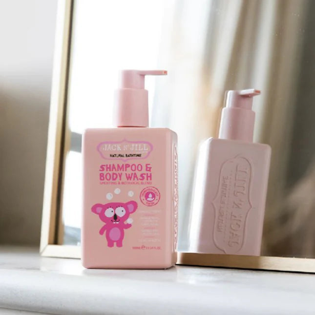 Jack n Jill Shampoo & Body Wash (300ml) Dermatologically tested, vegan, cruelty‑free