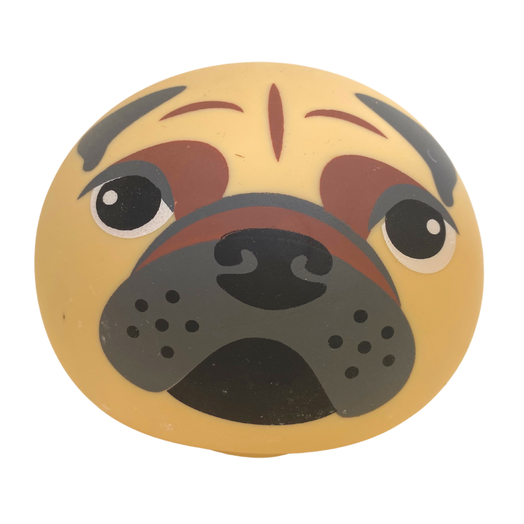 Large Pug Smooshos Ball Sensory Squishy Toy