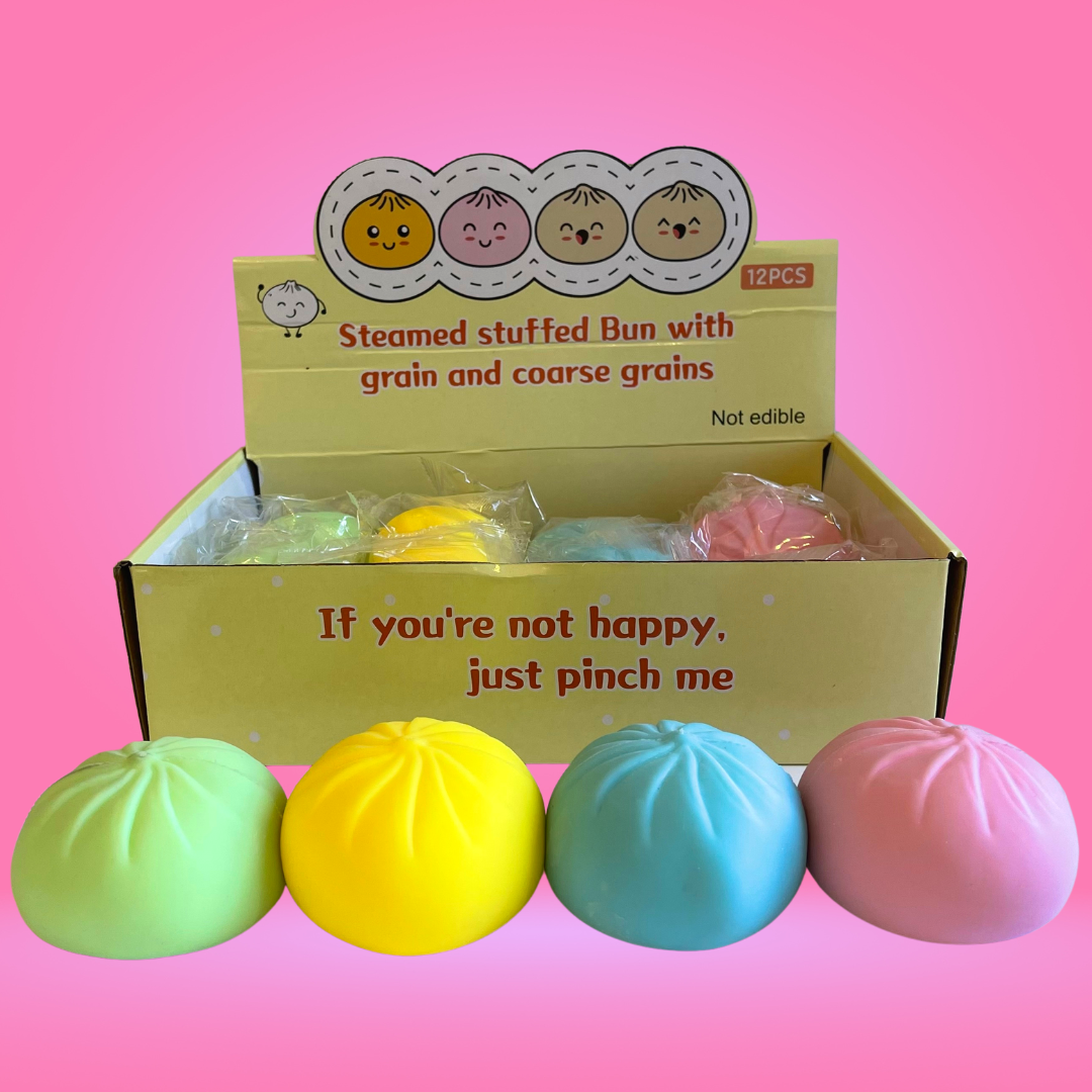 Coloured Steamed Bun Squishy