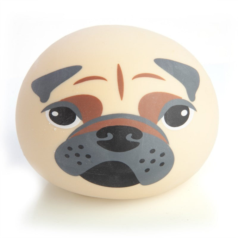 Large Pug Smooshos Ball Sensory Squishy Toy