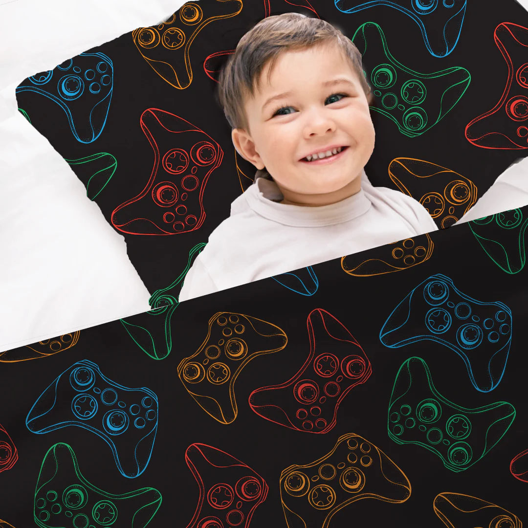 Gamer Sensory Compression Bed Sheet