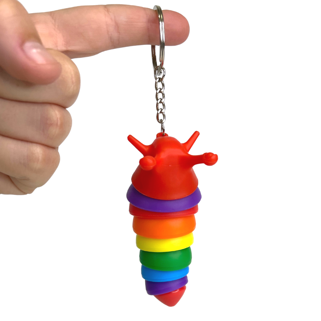 3d Slug Keyring