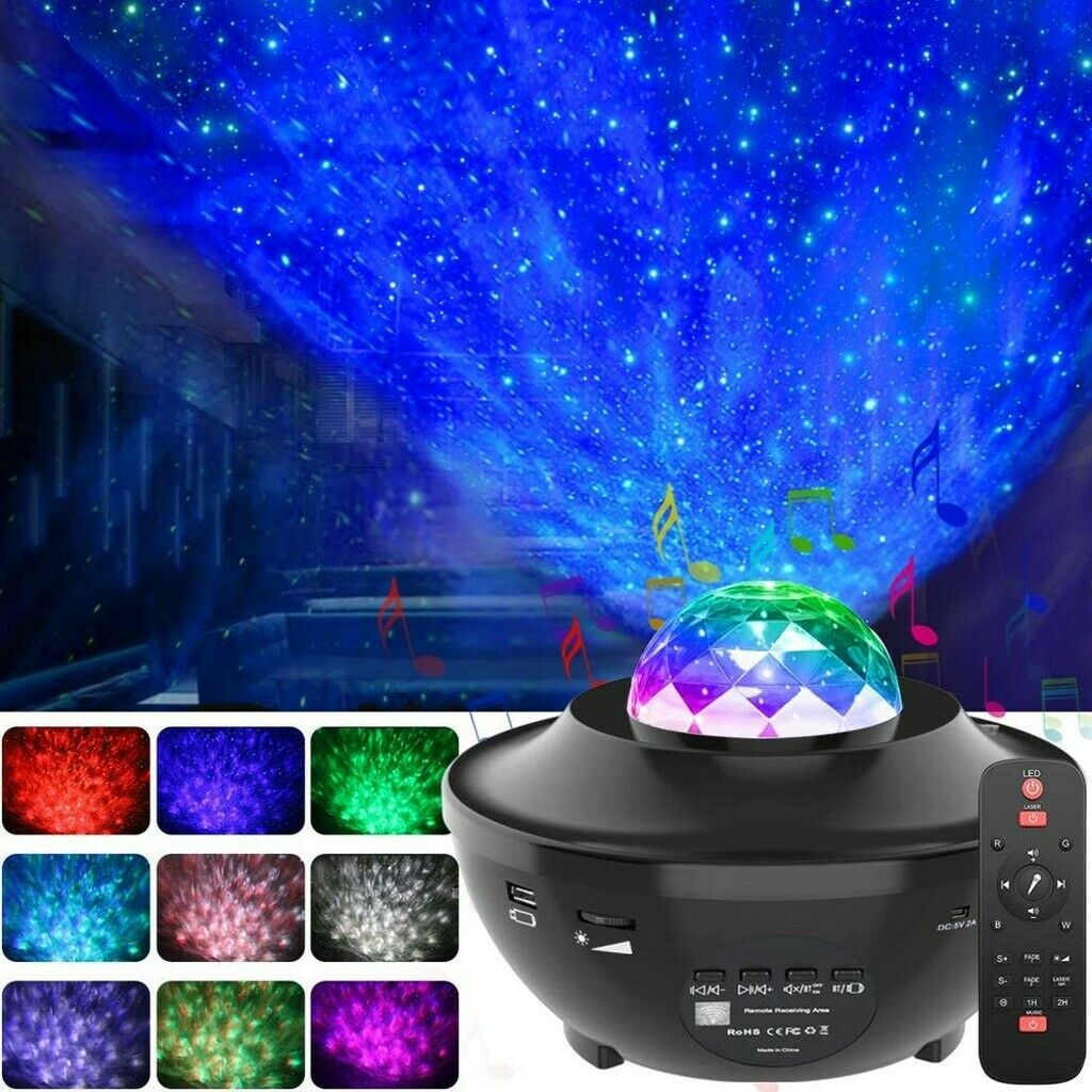LED Galaxy Projector Night Light