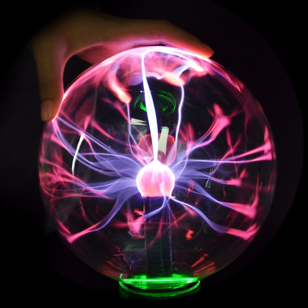 Large Plasma Ball Sensory Lamp